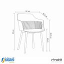 Ver imagem 2 de Cadeira Marcela Várias Cores - Rivatti