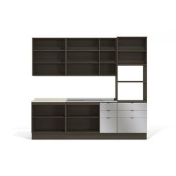 Cozinha Completa Nox Onix/steel/vidro Inox 6 Peças - 2