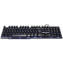 Ver imagem 4 de TECLADO GAMER HYDRA 107 TECLAS + 12 MULTIMÍDIA COM LED AZUL SENSACAO TECLA MECANICA - GT700