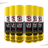Kit 6 Silicone Spray Lubrificante Alta Proteção Carro Novo - 1