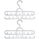 Ver imagem 1 de Kit 2 Cabides para Cintos Suportes Organizadores Lenços Colares 13 Ganchos Cristal Cinquetti