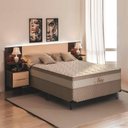 Ver imagem 5 de 5 Pés para Móveis Cama Box Casal Pé Palito 2 Rodízio Tabaco