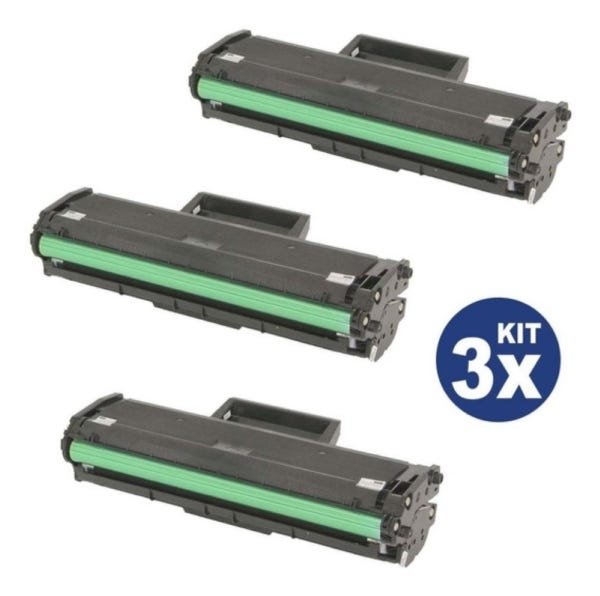 3 Toner Para Impressora Hp Mfp 137fnw 107a 107w 135a 135w - 1