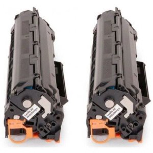 2 Toner Compatível Hp ce285 ce278 Cb435 Cb436 Para P1005 P1102 M1212 P1505 M1120