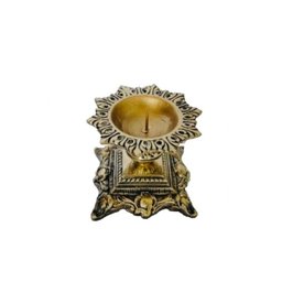 Castiçal Bronze Vela 7 Dias Igrejas Casa Decoração Religião Artesanato - 2