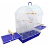 Gaiola Pássaro Manso Calopsita Completa Distribuipet Azul - 1