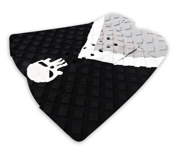 Deck Pranchinha Surf Red Skull Triagle Preto Branco Cinza - 2