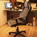 Ver imagem 5 de Cadeira Gamer Barata Preta Eaglex S1 120Kg com Ajuste de Altura e Modo Balanço