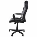 Ver imagem 2 de Cadeira Gamer Barata Preta Eaglex S1 120Kg com Ajuste de Altura e Modo Balanço