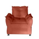Ver imagem 1 de Poltrona de Amamentação Escritorio Sala de Espera para Consultorio Salão de Beleza Terra Cota
