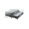 Cama Box Solteiro Duo com Cama Auxiliar D33/d28 Cinza - Rondomóveis - 2