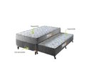 Ver imagem 2 de Cama Box Solteiro Duo com Cama Auxiliar D33/d28 Cinza - Rondomóveis