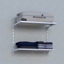 Ver imagem 2 de Trilho Cremalheira Simples 50cm Branco