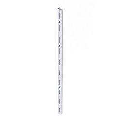 Trilho Cremalheira Simples 50cm Branco - 1
