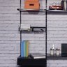 Cesto Aramado para Barra 29cm Preto - 5