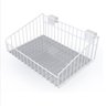 Cesto Aramado para Barra 29cm Branco - 1