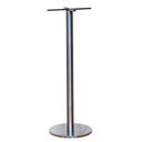 Ver imagem 1 de Base de Mesa de Jantar Redonda Pisa Beta Bistrô Fratini 105 Cm (altura) Aço Inox Disco Redondo