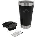 Ver imagem 7 de Copo Térmico Stanley para Cerveja ou Café com Tampa e Abridor Aço Inox Preto