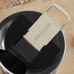 Copo Térmico Stanley para Cerveja ou Café com Tampa e Abridor Aço Inox Preto - 9
