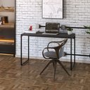 Ver imagem 2 de Mesa de Escritório Escrivaninha 120cm Dynamica Industrial C08 Preto Ônix - Mpozenato