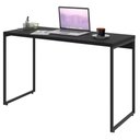 Ver imagem 1 de Mesa de Escritório Escrivaninha 120cm Dynamica Industrial C08 Preto Ônix - Mpozenato