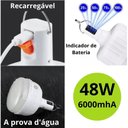 Ver imagem 3 de Lampada Led Recarregavel 48w-6000mah