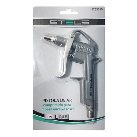 Pistola De Ar Comprimido Para Limpeza Encaixe Rosca 1/4 Rosca Npt - Stels