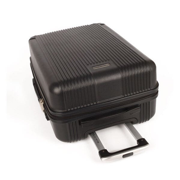 Mala Pequena de Bordo (10kg) para Viagem Rígida em Abs com Rodas Giro 360º - Padrão Anac - Jade - P - 6