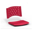 Ver imagem 4 de Longarina Plástica 2 Lugares - Cor Vermelho - Realplast