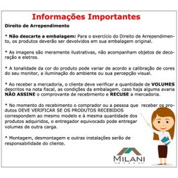 Escrivaninha 10 Gavetas Due II Nogal Preto Artany - 9