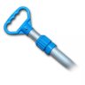 Kit Limpeza Piscina Peneira Aspirador Escova Cabo 140cm - 5