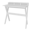 Ver imagem 7 de Mesa Escrivaninha Retrô 3 Nichos Italia Branco Artany