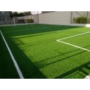 Ver imagem 6 de Rolo Fechado Grama Sintética Esportiva 50mm 8000 Dtex Fibrilada 4,00 X 25,00m (100m²)