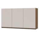 Ver imagem 1 de Armário Aéreo de Cozinha 120cm 3 Portas 1306 Linha Conecta Genialflex