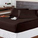 Ver imagem 1 de Protetor Colchão Max Impermeável Queen 3 Peças - Tabaco Casa Show Enxovais