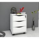 Ver imagem 4 de Gaveteiro Organizador para Escritório Face Branco Artany