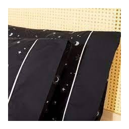 Jogo de Cama Artex Solteiro Total Mix Clean Tim 3 peças 180 Fios Preto - 4