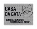 Ver imagem 1 de Tapete Capacho Casa da Gata