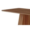 Ver imagem 4 de Conjunto: Mesa Sala Jantar Maitê Tampo Madeirado 130x80cm e 4 Cadeiras Fernanda Cinamomo - Carvalho