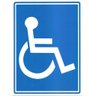 kit 3 Placas Sinalização Cadeirante Deficiente Físico 3uni. - 1