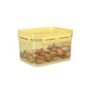 Ver imagem 1 de Pote Hermético Flap 1,5 Litros Coza 18,5 X 14,5 X 11 Cm - Amarelo