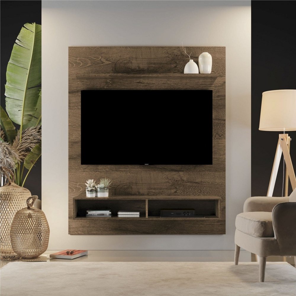 Painel Tv até 55 Polegadas Astro Jcm Movelaria Cacau - 2