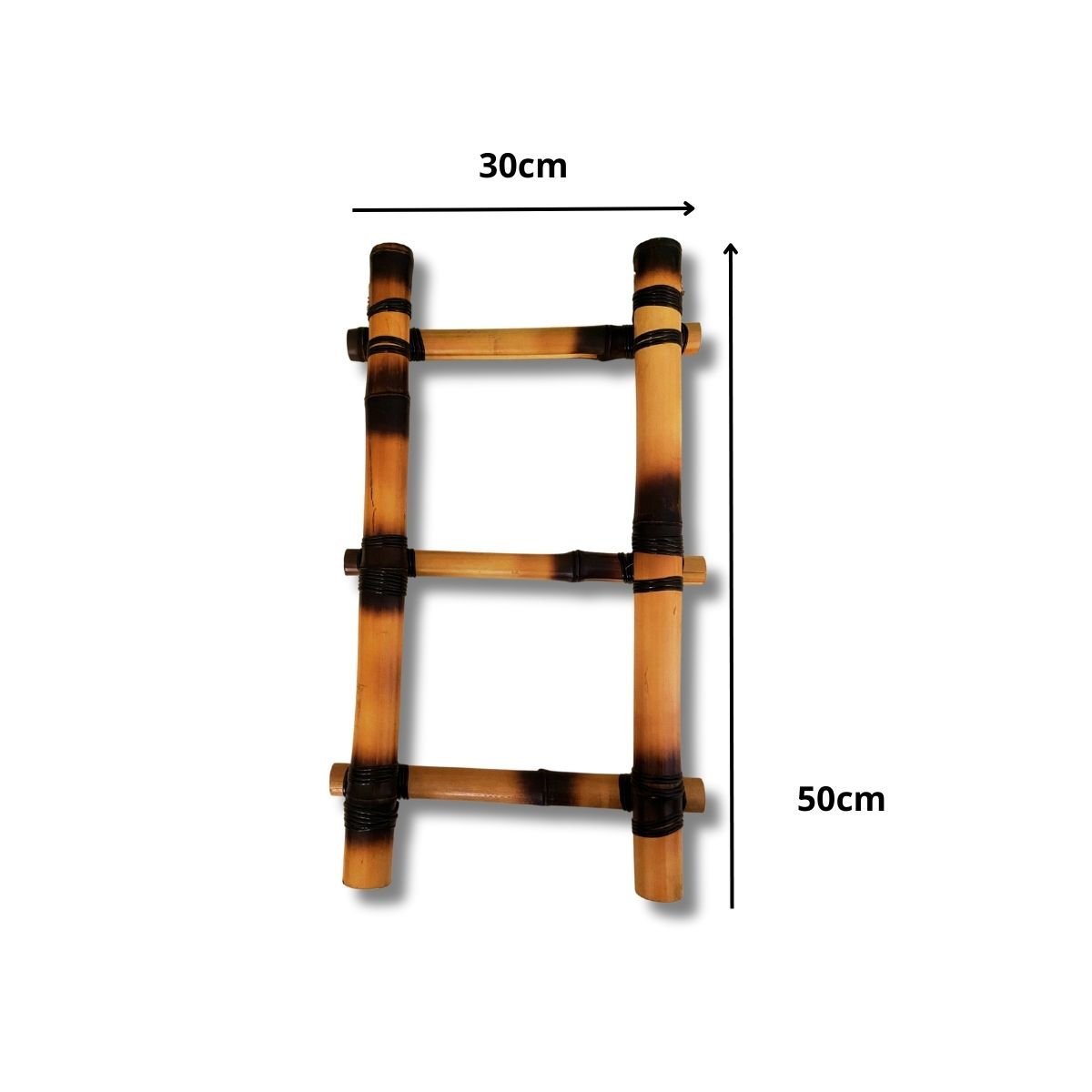 Porta Toalha de Bambu: Elegância e Funcionalidade em Sua Parede Nc Caieiras - 5