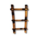 Ver imagem 3 de Porta Toalha de Bambu: Elegância e Funcionalidade em Sua Parede Nc Caieiras