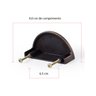 Kit 4 Puxador Armario Puxador Concha para Gaveta Puxadores Coloniais Armarios Comoda Cozinha: Bronze - 2