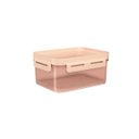 Ver imagem 2 de Pote Hermético Flap 1 Litro Coza 18,5 X 14,5 X 8,5 Cm - Rosa
