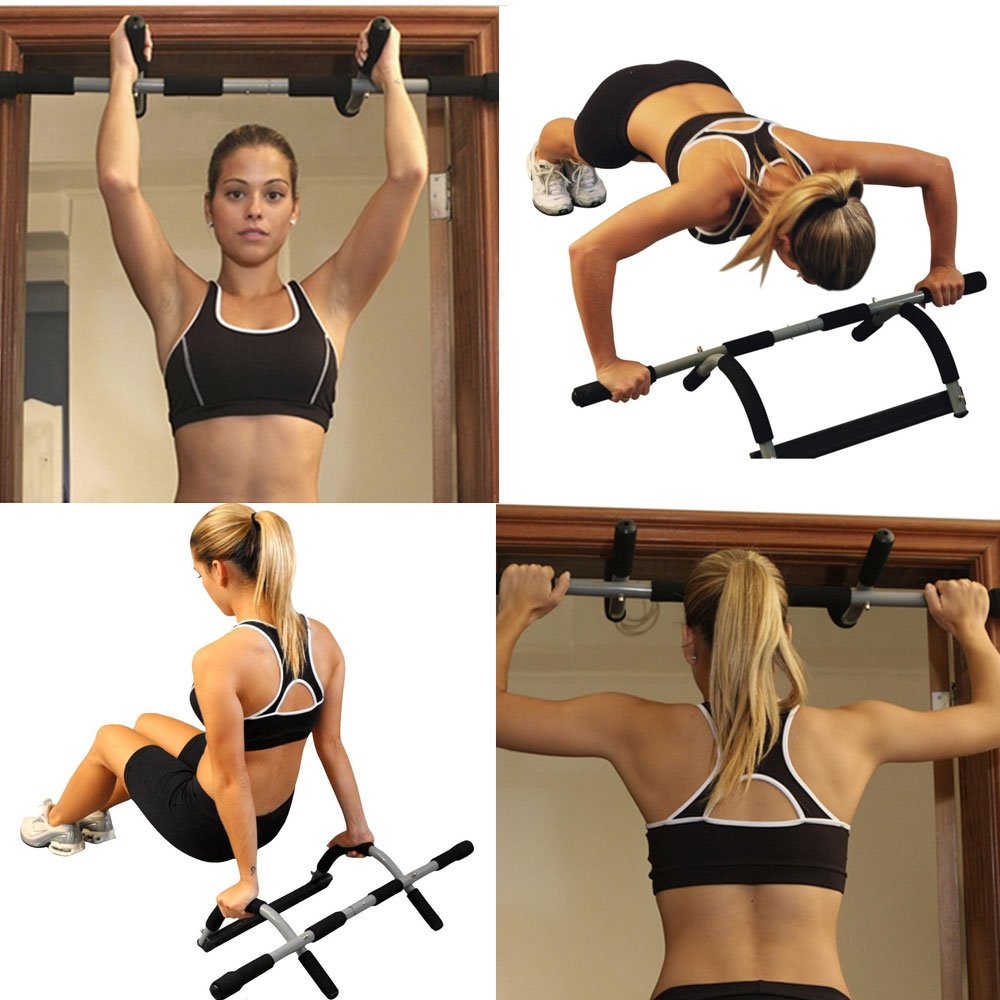 Barra Fixa de Porta para Exercícios Multifuncional | MadeiraMadeira