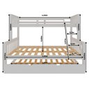 Ver imagem 6 de Beliche Casal/solteiro em Madeira Merk com Cama Auxiliar Solteiro