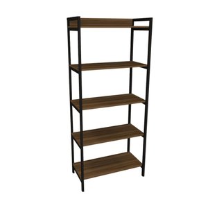 Estante Alta C/ 5 Prateleiras Málaga para Escritório/home Office Iron