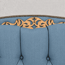 Ver imagem 4 de Cabeceira Greta 160cm Estofada Linho p/ Cama Casal Queen Quarto